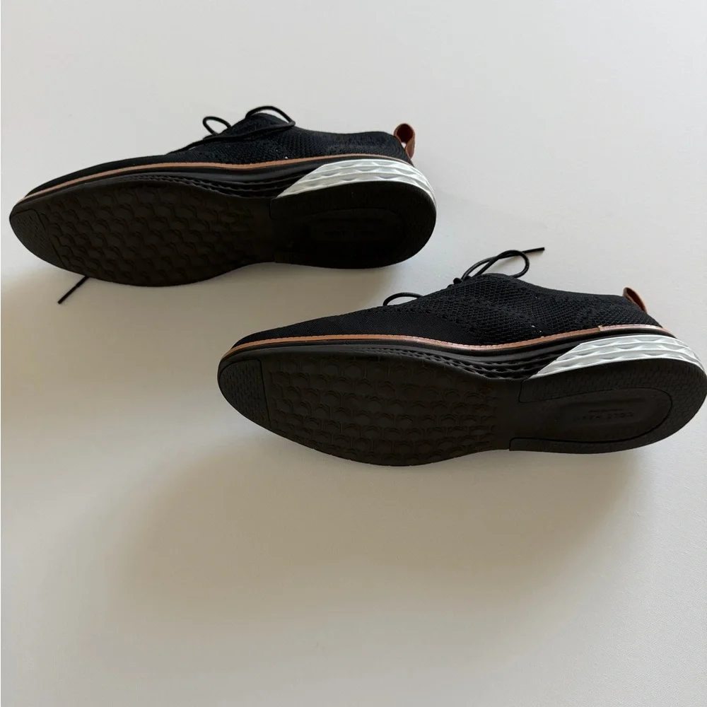 Cole Haan zero grand Men's Black Knit Oxford Shoes -grand 360- size 13 medium